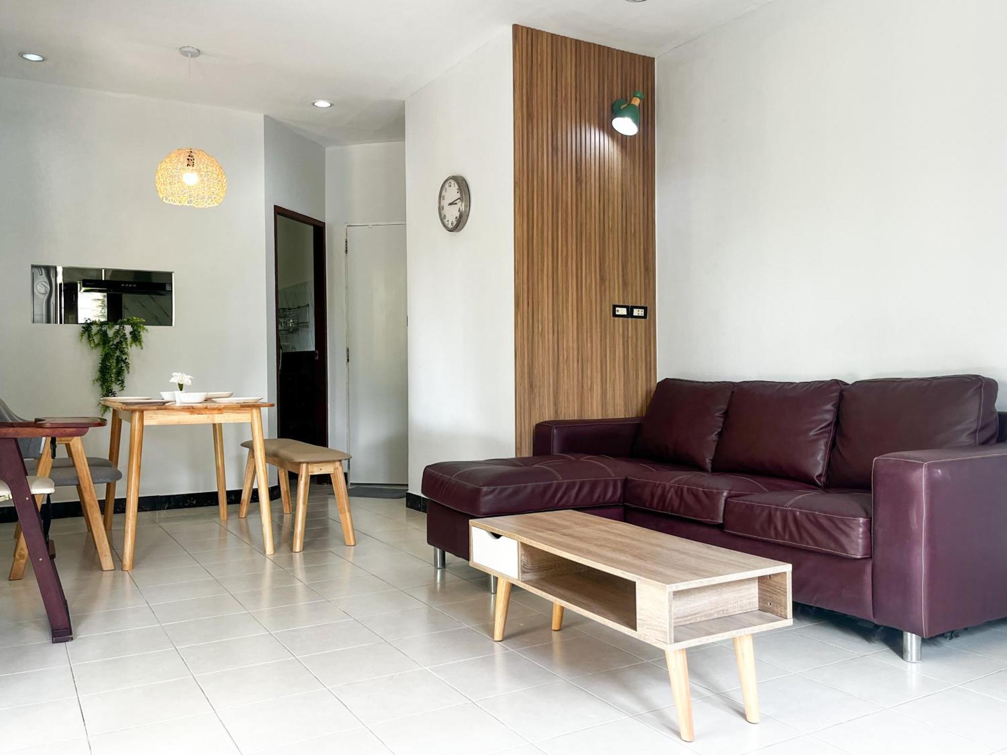 2Br Maryam Villa Near Tesco & Beach. Bangtau-part Kültér fotó